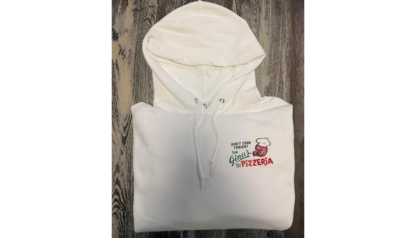 SMALL WHITE HOODIE image